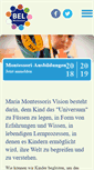 Mobile Screenshot of bel-montessori.at